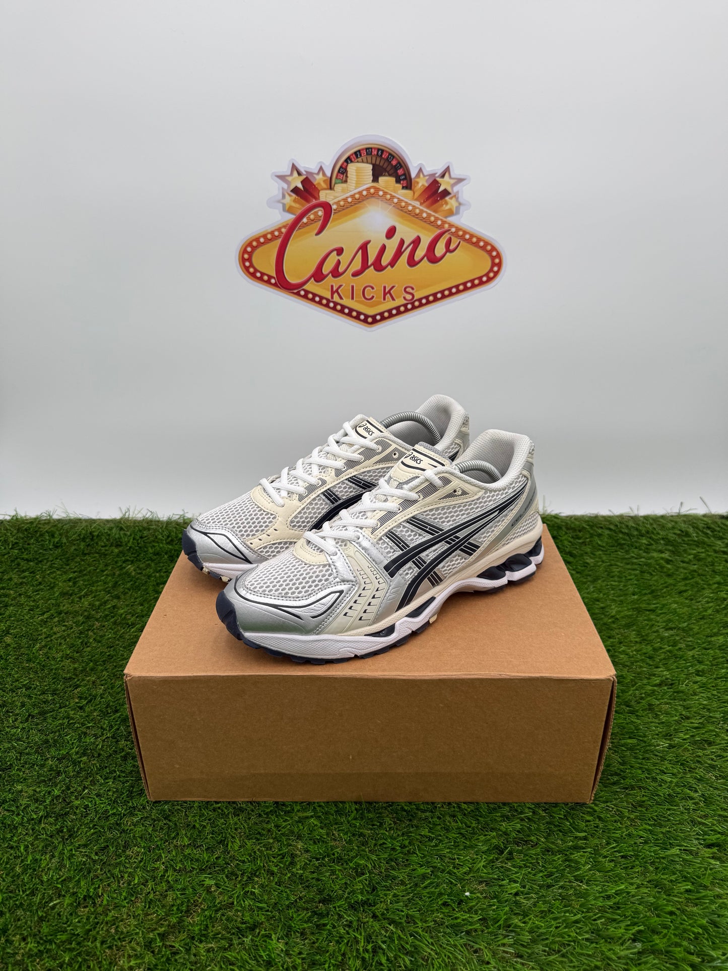 Navy Asics
