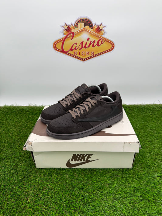 Travis 1 Low Velvet Brown
