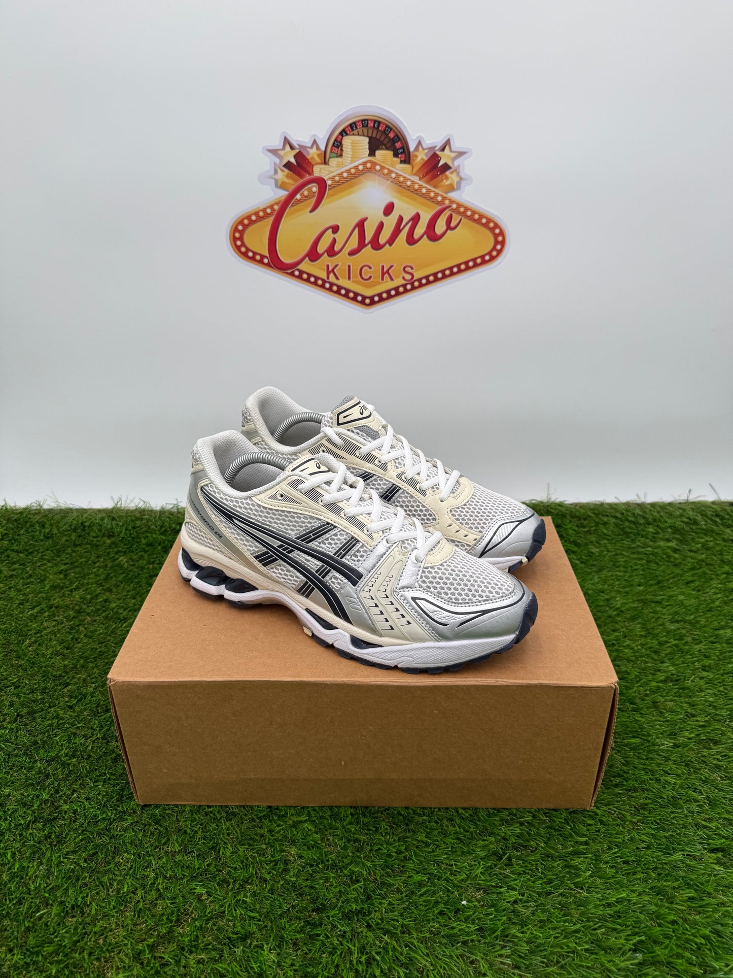 Navy Asics